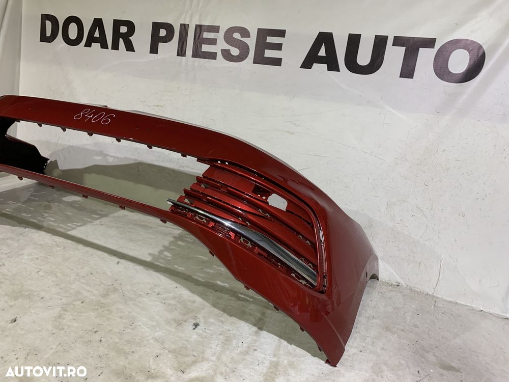 Bara fata VW Golf 8 VIII, 2020, 2021, 2022, 2023, 2024, cod origine OE 5H0807221J, cu gauri pentru senzori de parcare (6). - 5