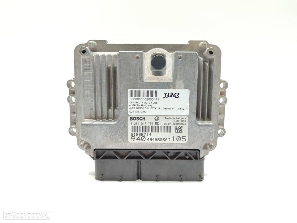 CENTRALINA DO MOTOR UCE ALFA ROMEO GIULIETTA 191 - 1