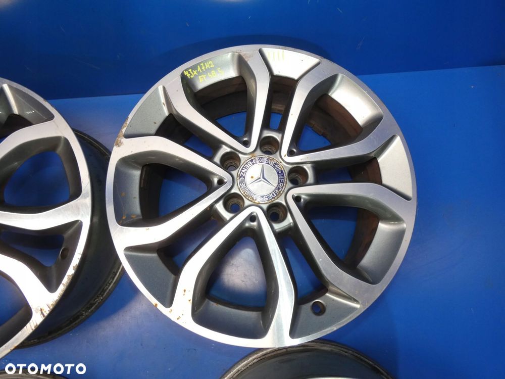 MERCEDES B KLASA W246 W176 CLA W117 FELGI ALUMINIOWE 17'' R17 ET48,5 - 3