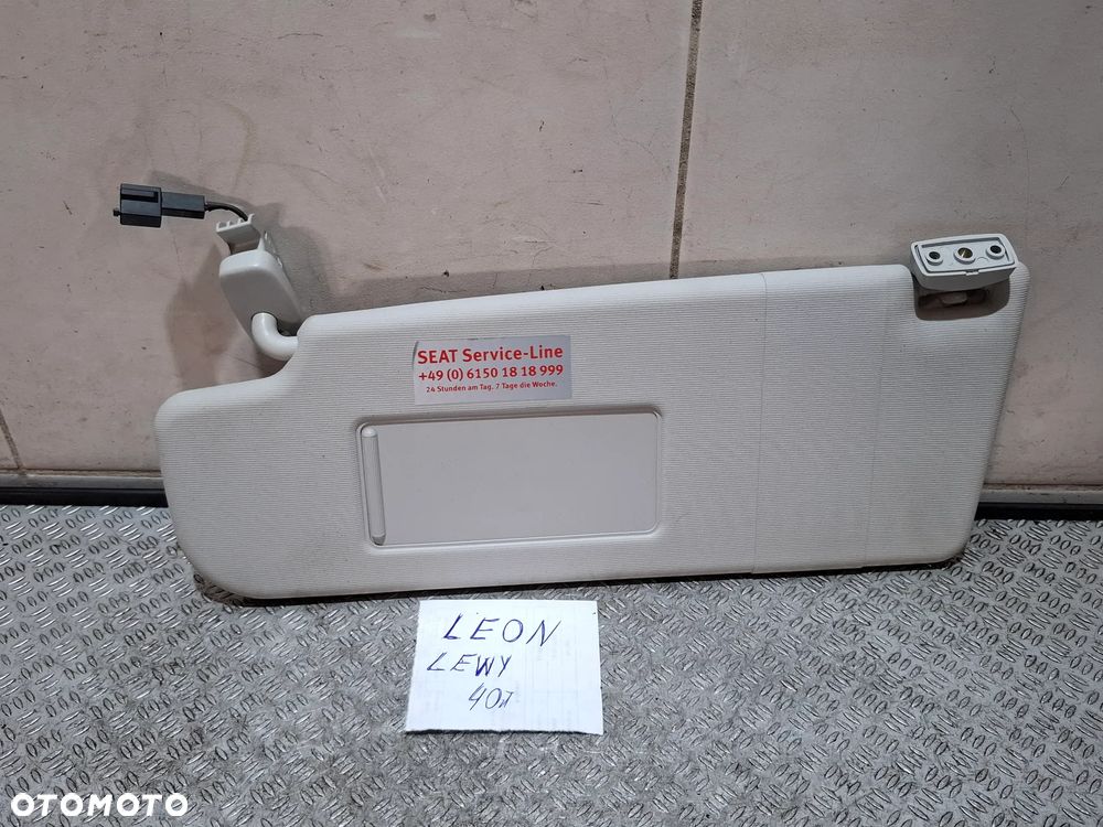 Słonecznik Seat Leon II lift 2012 rok lewy europa nr 557551F - 3