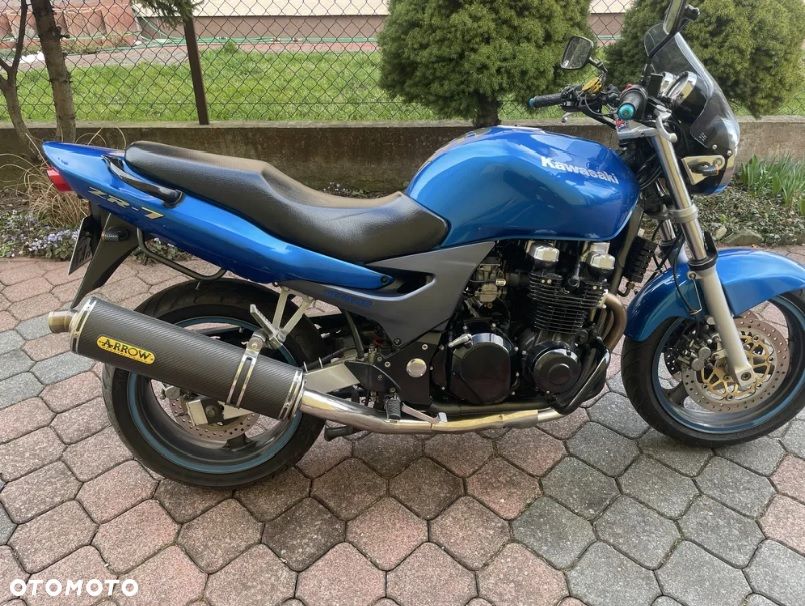 Kawasaki ZR7 ZR750 owiewka osłona boczek zbiornik silnik zawieszenie set podnóżek swap siedzenie chłodnica regulator moduł przełącznik przekaźnik licznik wiązka stelaż - 2