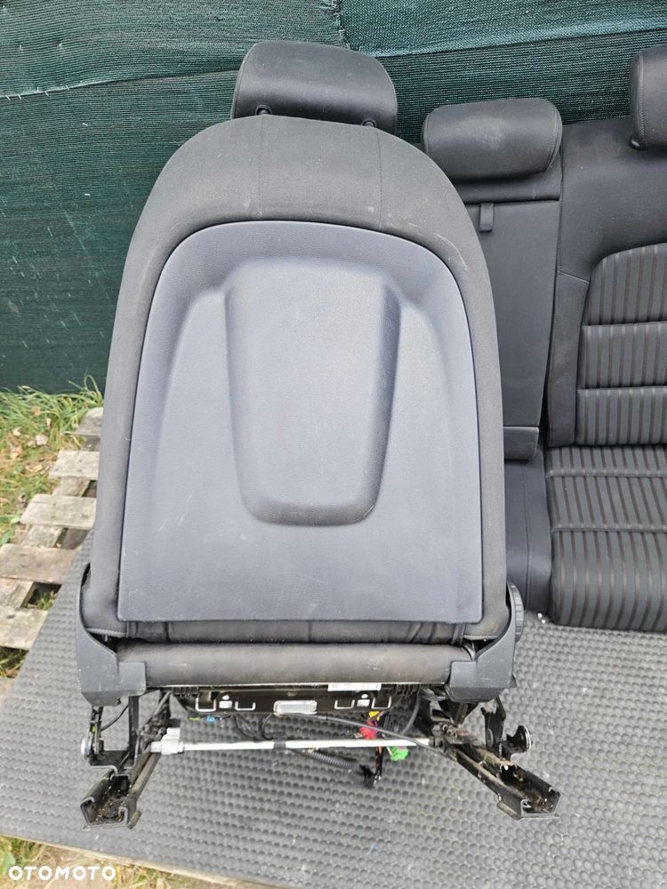 Fotele Fotel Kanapa Skladana Ciemne Grzane Elektryczne Ledzwia Podswietlanie  Audi A4 B8 Kombi Avant - 30