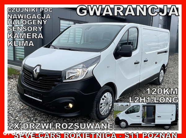 Renault TRAFIC L2H1 long GWARANCJA klima kamera navi 2x drzwi rozsuwane