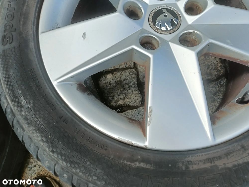Felgi Aluminiowe 16 Skoda Octavia 3 5x112 ET46 5E0601025H Koła VW Seat Audi 6,5Jx16H2 - 11