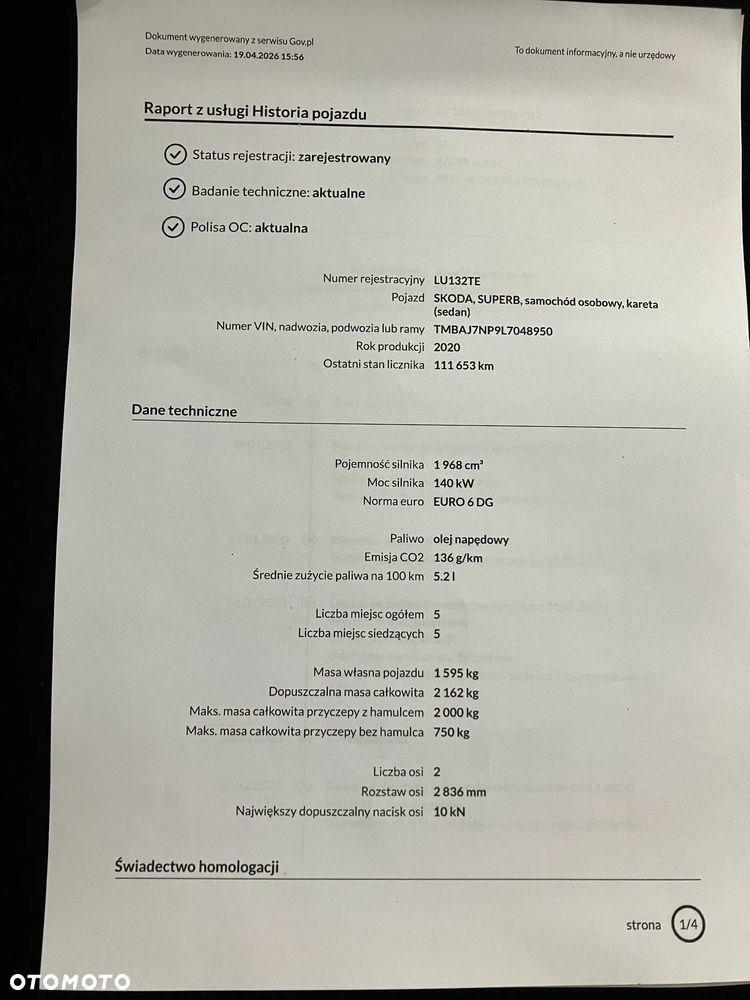 Skoda Superb 2.0 TDI SCR Sportline DSG - 27