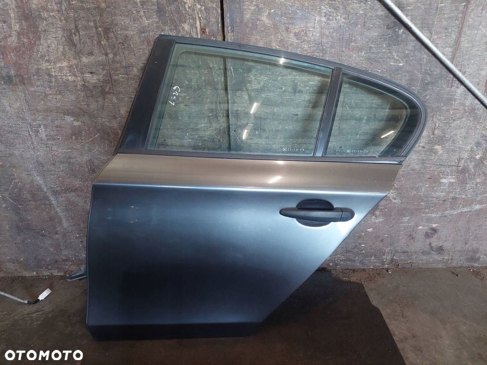 DRZWI KOMPLETNE LEWY TYŁ BMW E87 A22 SPARKLING GRAPHITE METALLIC - 1