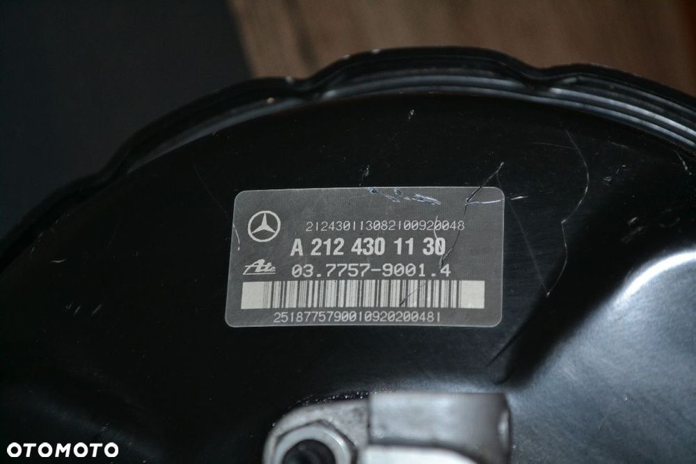 MERCEDES W212 E-KLASA SERWO POMPA HAMULCOWA KPL 2124301130 - 2