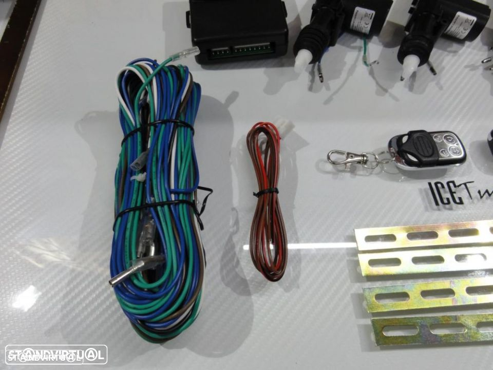 Kit Fecho Central Universal + Pistolas + 2 Comandos - 7