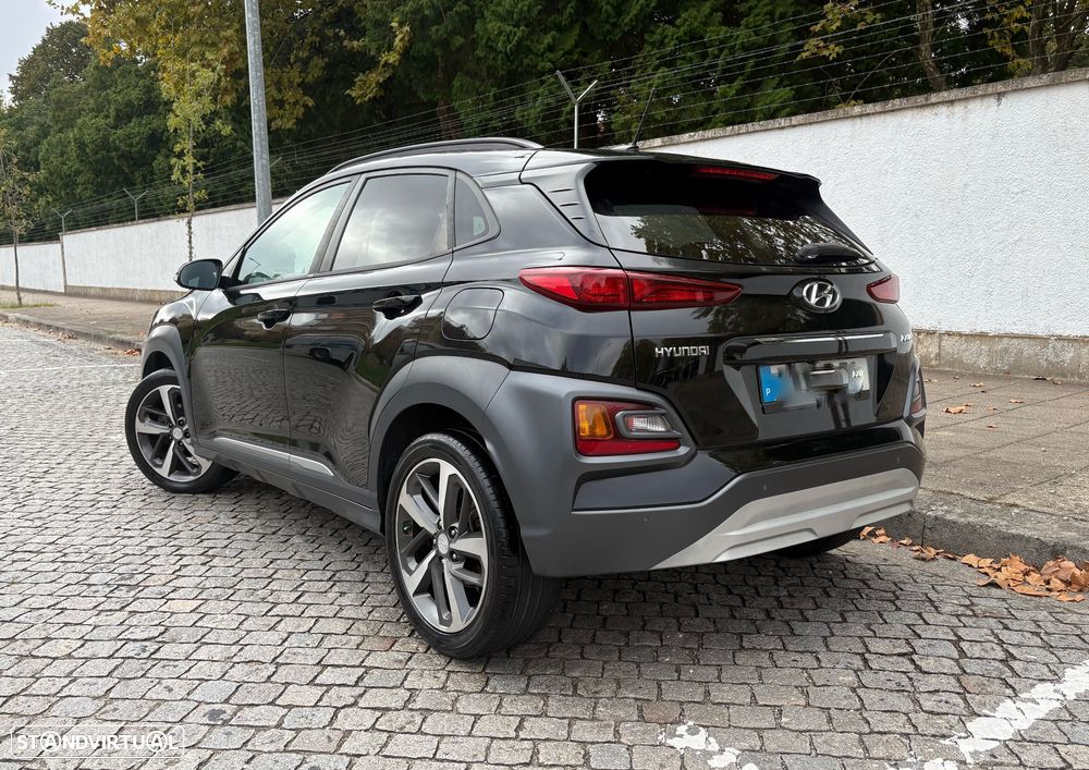 Hyundai Kauai 1.0 T-GDi Premium Pele/Tec.Vermelho - 2