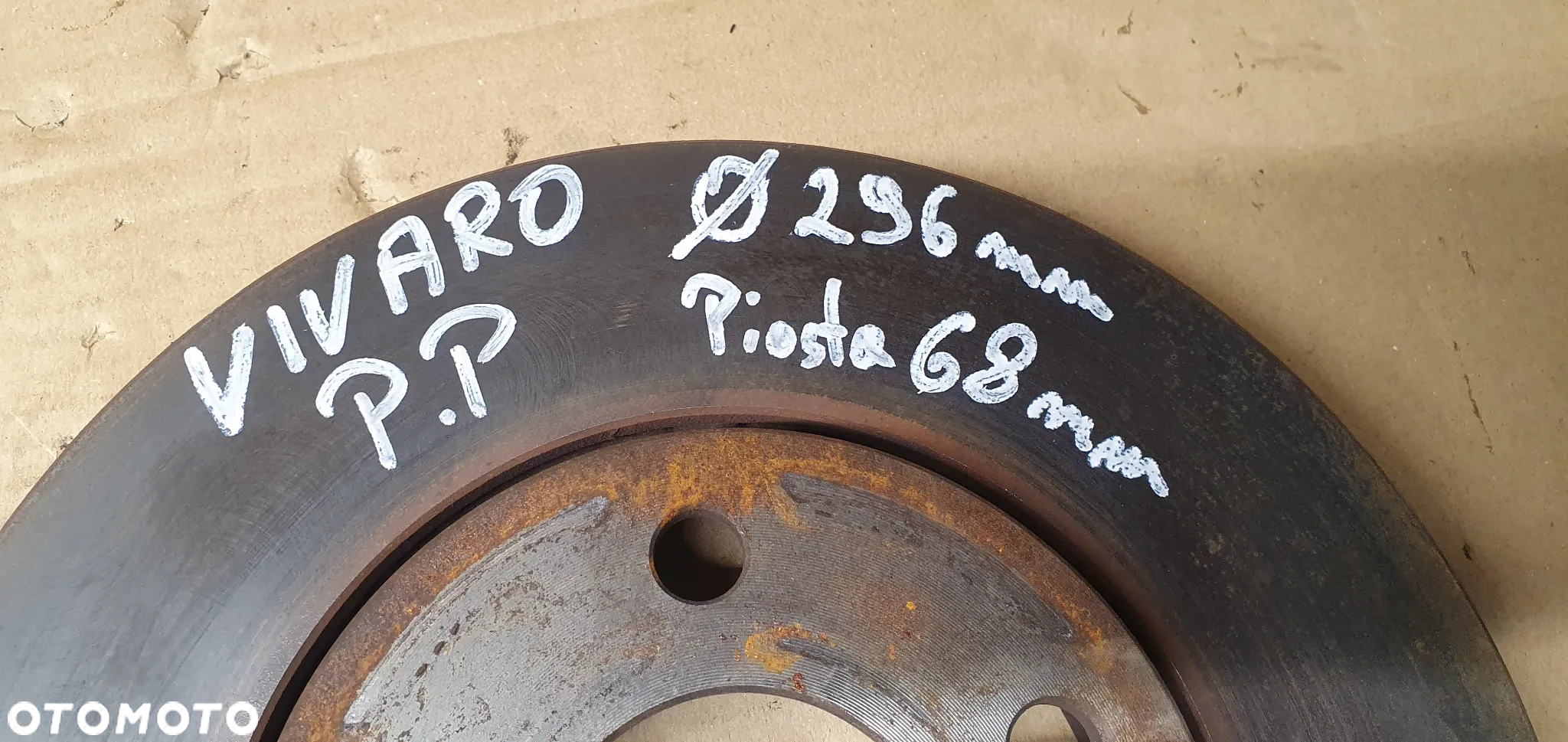 Tarcze hamulcowe klocki przód przednie Opel Vivaro B Trafic III 1.6 BiTurbo - 9