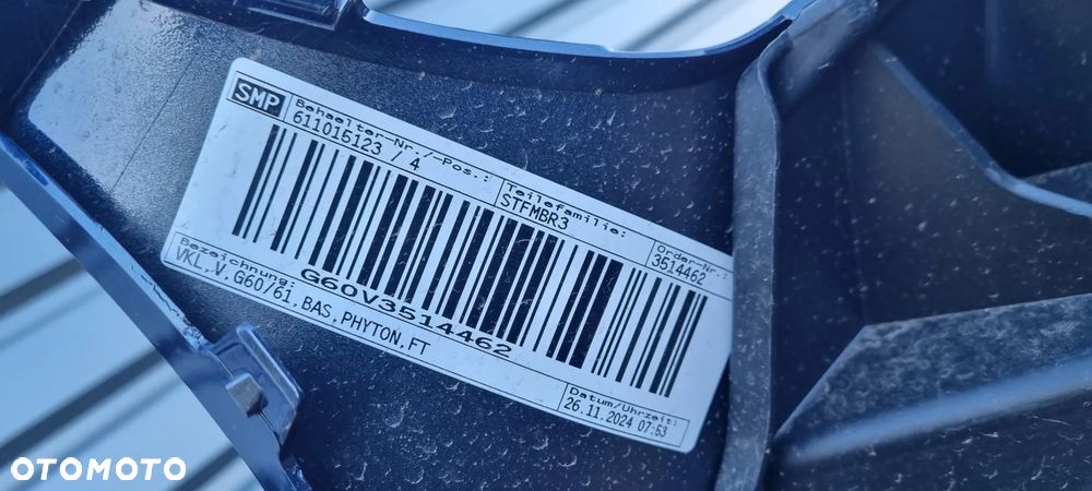 BMW 5 G60 G61 2023- zderzak przód oryginał MC250 - 16