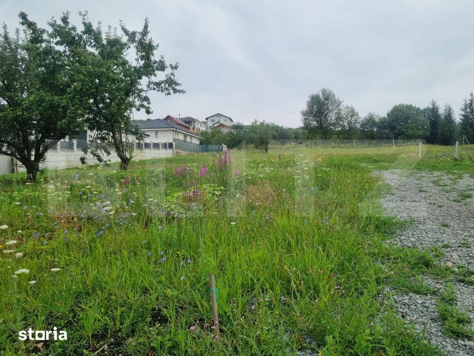Teren 500 mp cu priveliste spre oras, disponibil si parcelat, Bistrita - Imagine principală: 5/16