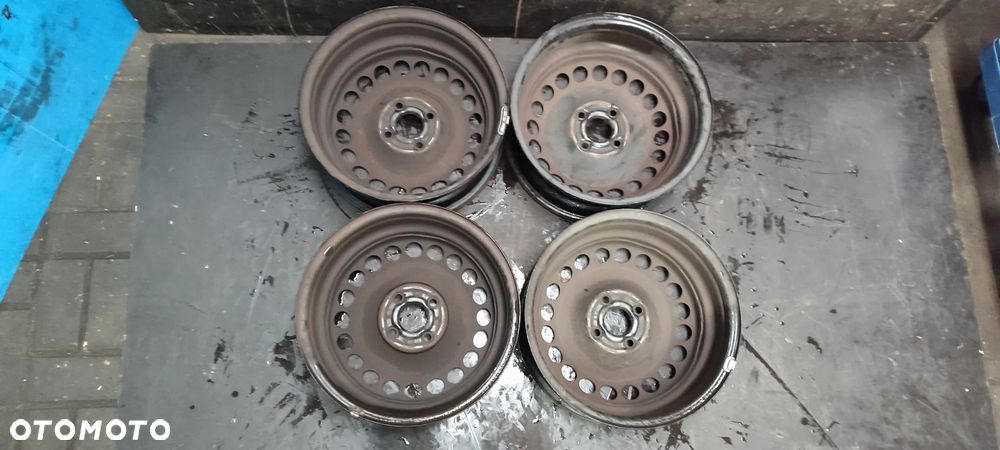 FELGI STALOWE 4x100 6Jx15 CALI ET39  OPEL CORSA ASTRA Komplet - 7