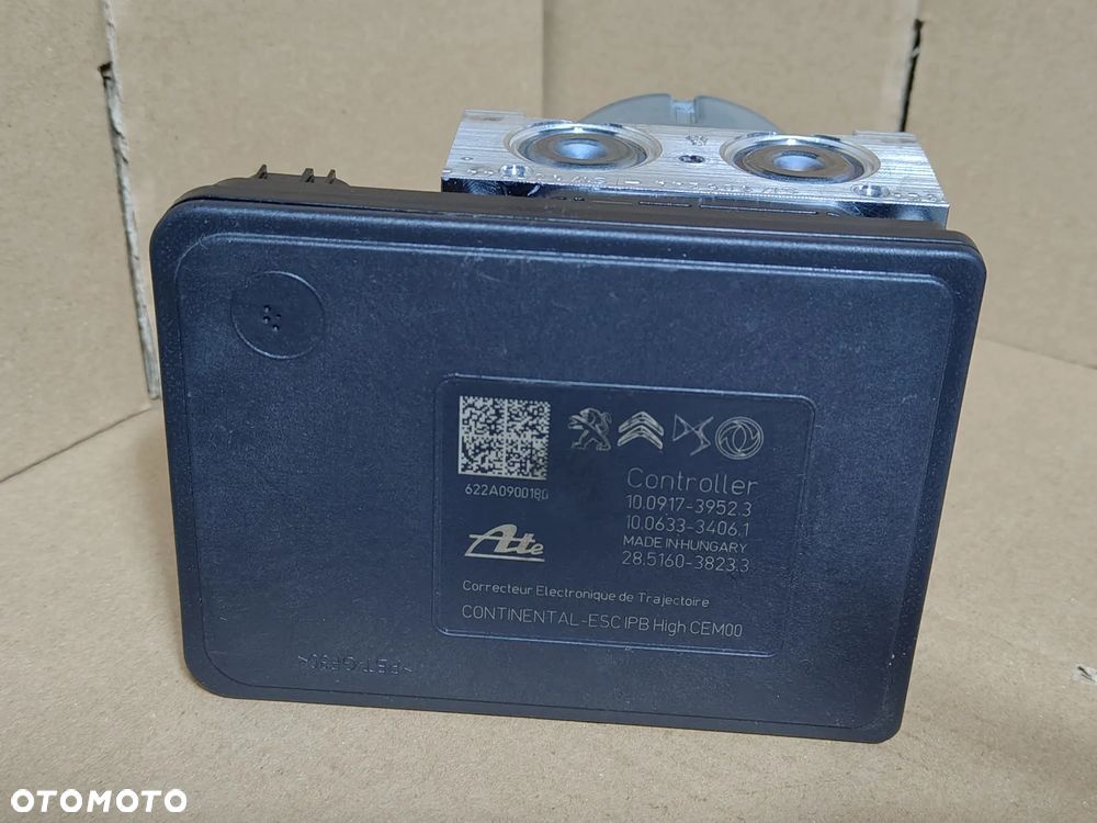 OPEL CITROEN DS PEUGEOT POMPA ABS 9846125380 10,0917-3952,3 KODOWANIE BEZ AUTA - 6