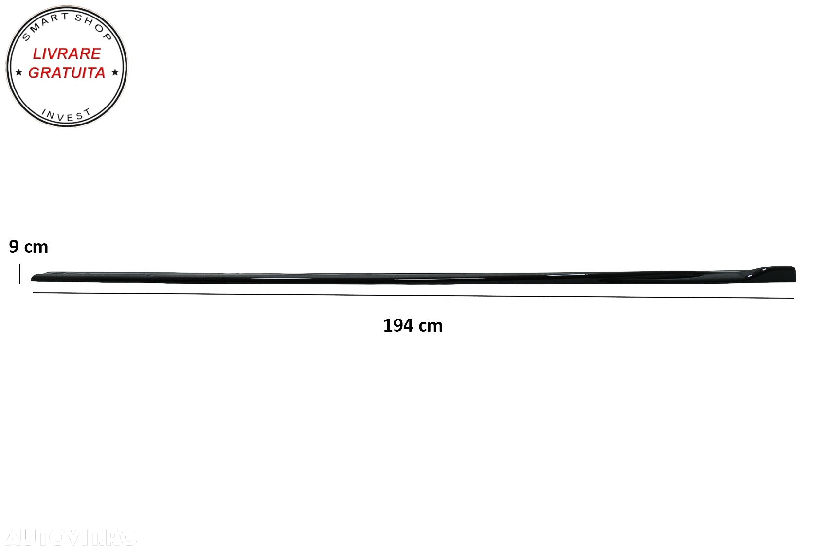Pachet Aero Complet Mercedes Clasa A W176 Facelift Sport Line (2015-2018) Negru Lu- livrare gratuita - 10