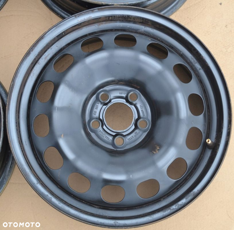 FELGI STALOWE VW SKODA AUDI SEAT 5x100 6J16 ET 35 x4szt F-600b - 4