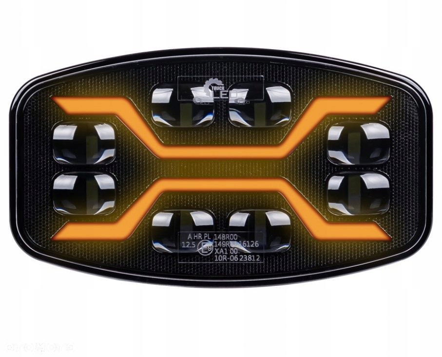 reflektor drogowy led x spider z pozycyjnym światłem - 3