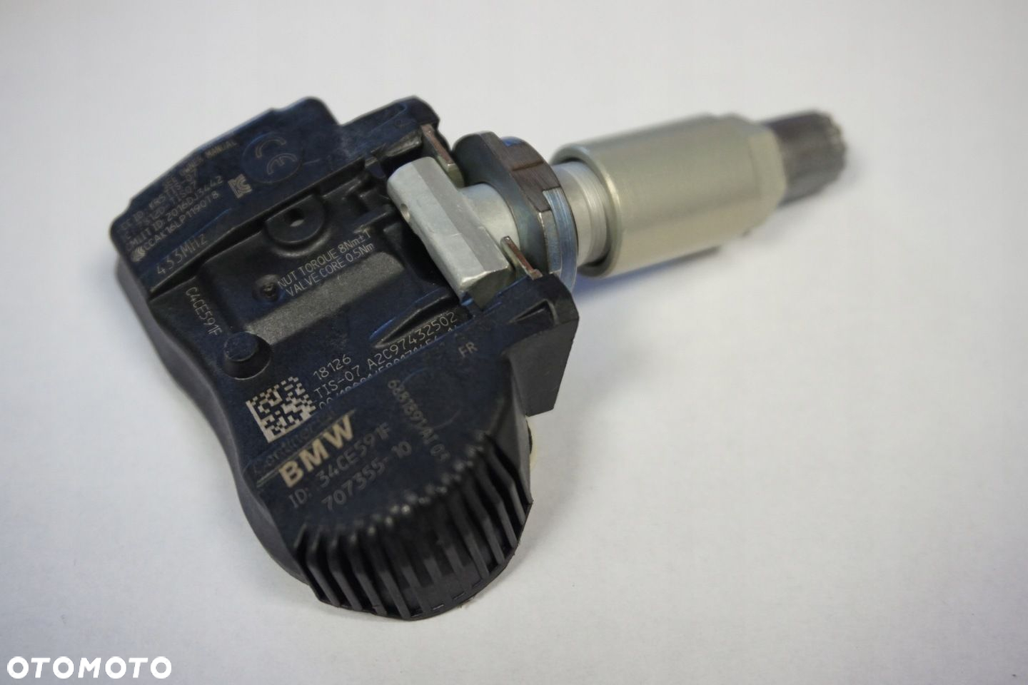 BMW F20 F21 F22 F87 F23 F45 F46 F30 F80 F31 F34 F32 F82 F33 F83 F36 I3 I8 X1 X2 X5 X6 CZUJNIK RDC CIŚNIENIA OPON TPMS 433 EU NOWY ORYGINAŁ - 6