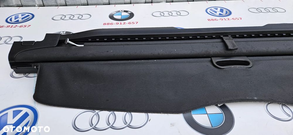 BMW 5 E61 Kombi Roleta bagażnika CZARNA - 5