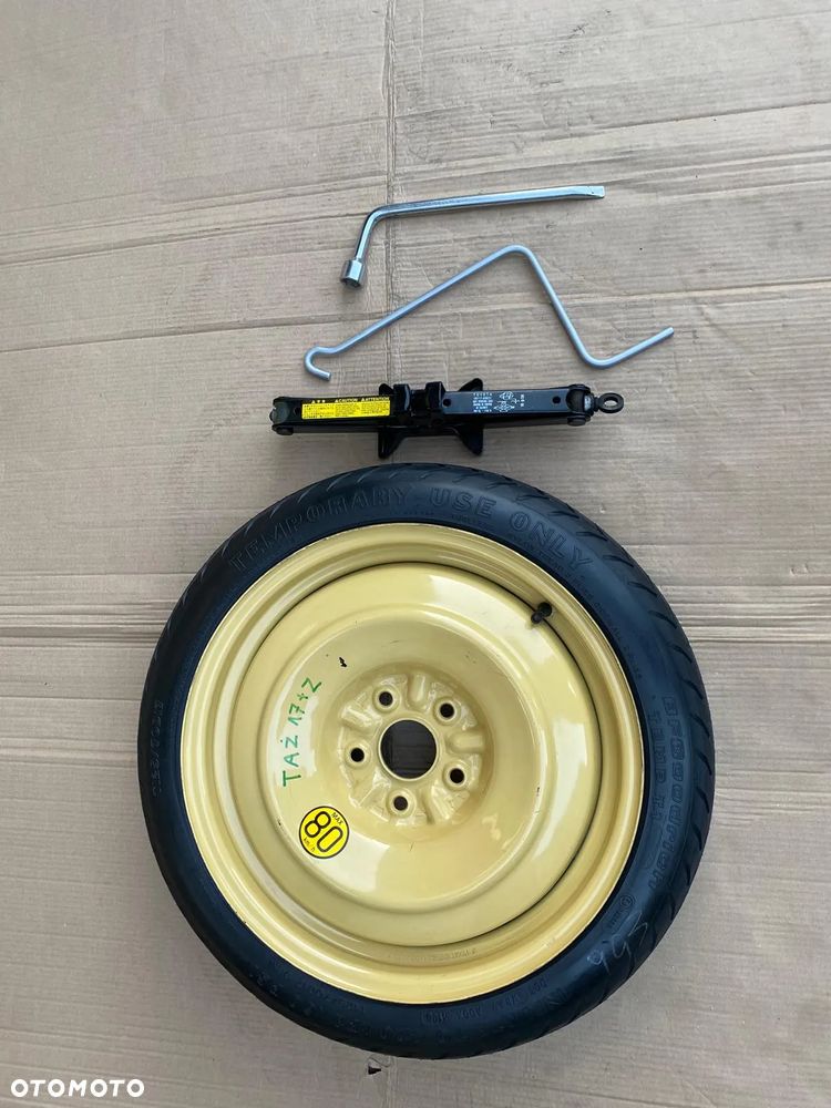 Koło dojazdowe 17 TOYOTA AURIS  COROLLA  CHR C-HR + ZESTAW szybka wysyłka - 2