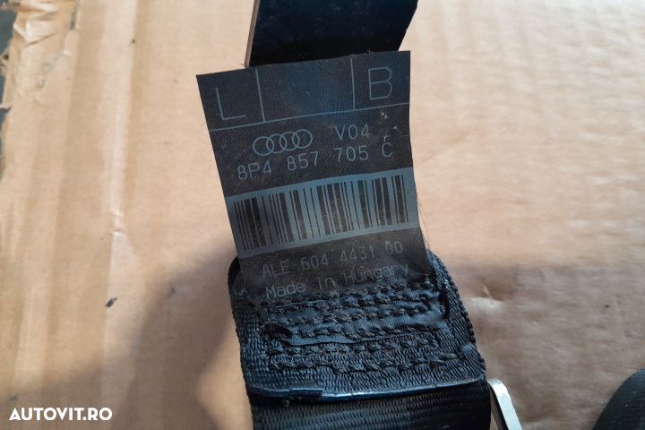 Centura siguranta fata stanga 8P4857705C 8P4857705C Audi A3 8P/8PA [2 - 3