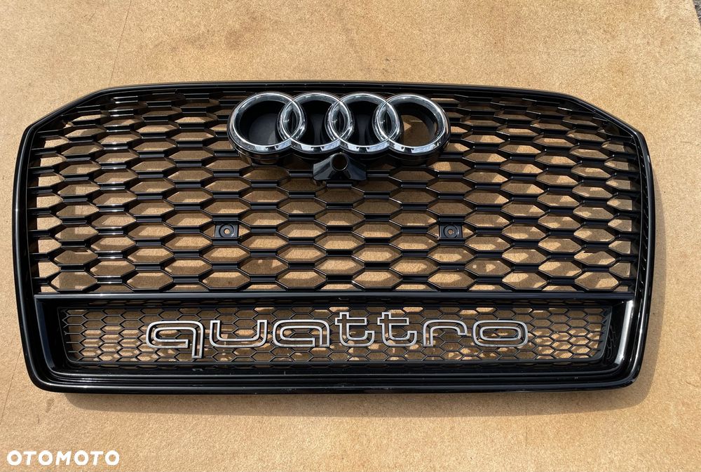 ATRAPA PRZÓD GRILL AUDI RS6 C7 4G0 POD KAMERĘ - 2
