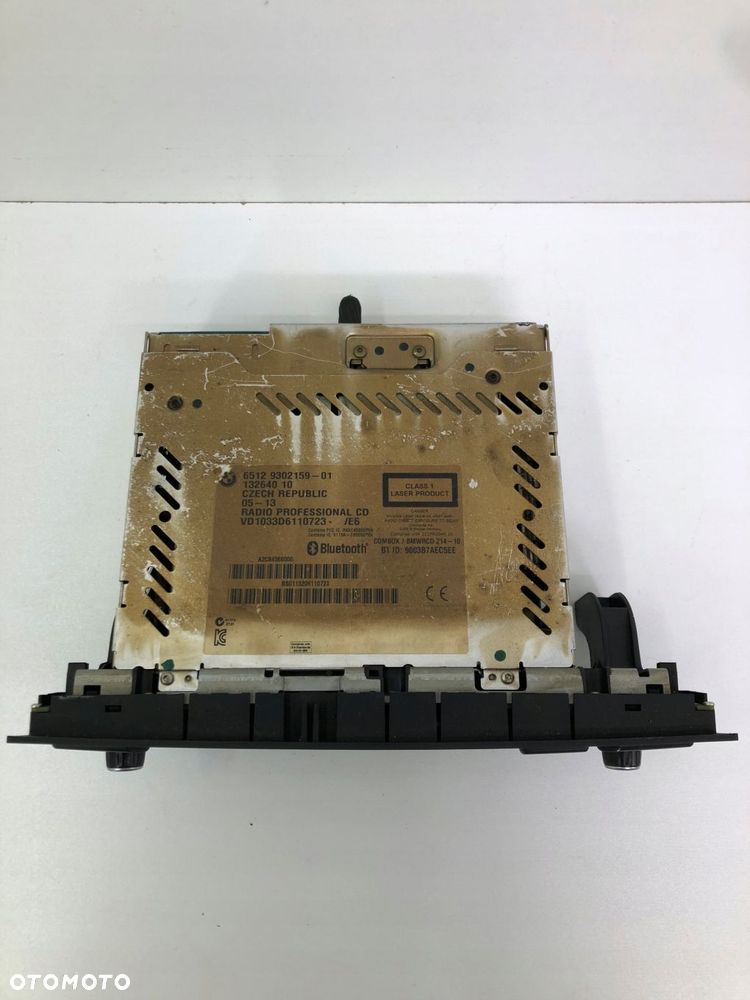 BMW 1 E84 RADIO CZYTNIK CD 9302159 - 3