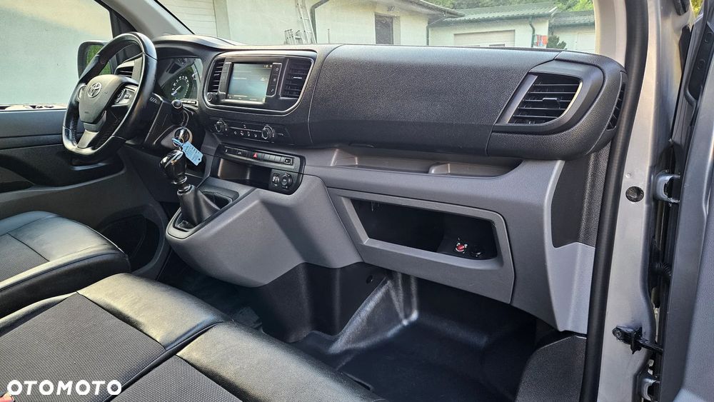 Toyota Proace 2,0D 122KM 2021Rok L3 Najdłuższa Kamera Webasto Klima Blis 2xParktronik Hak - 29