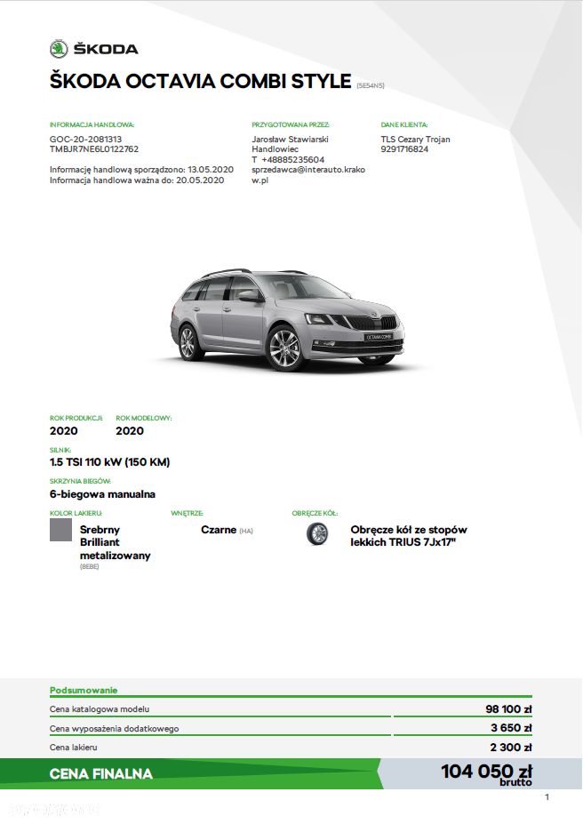 Skoda Octavia 1.5 TSI ACT Style - 17