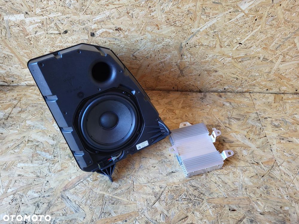 TESLA Y subwoofer głosnik niskotonowy + wzmacniacz - 1