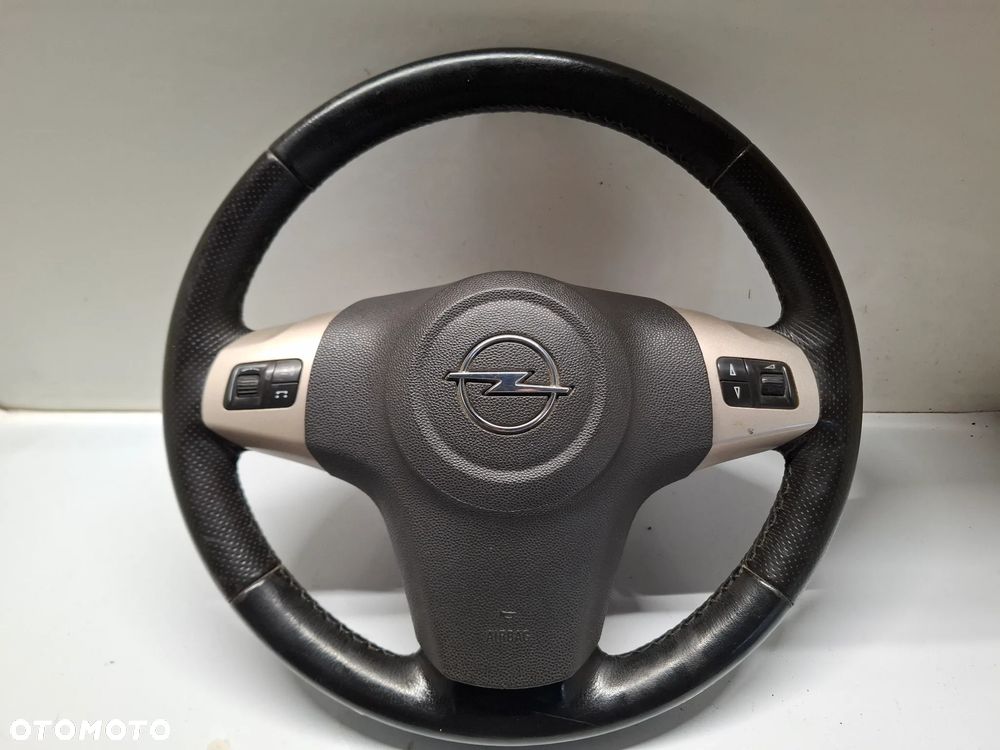 KIEROWNICA SKORA OPEL CORSA D MULTIFUNKCJA SLASK WYSYLKA VAT - 1
