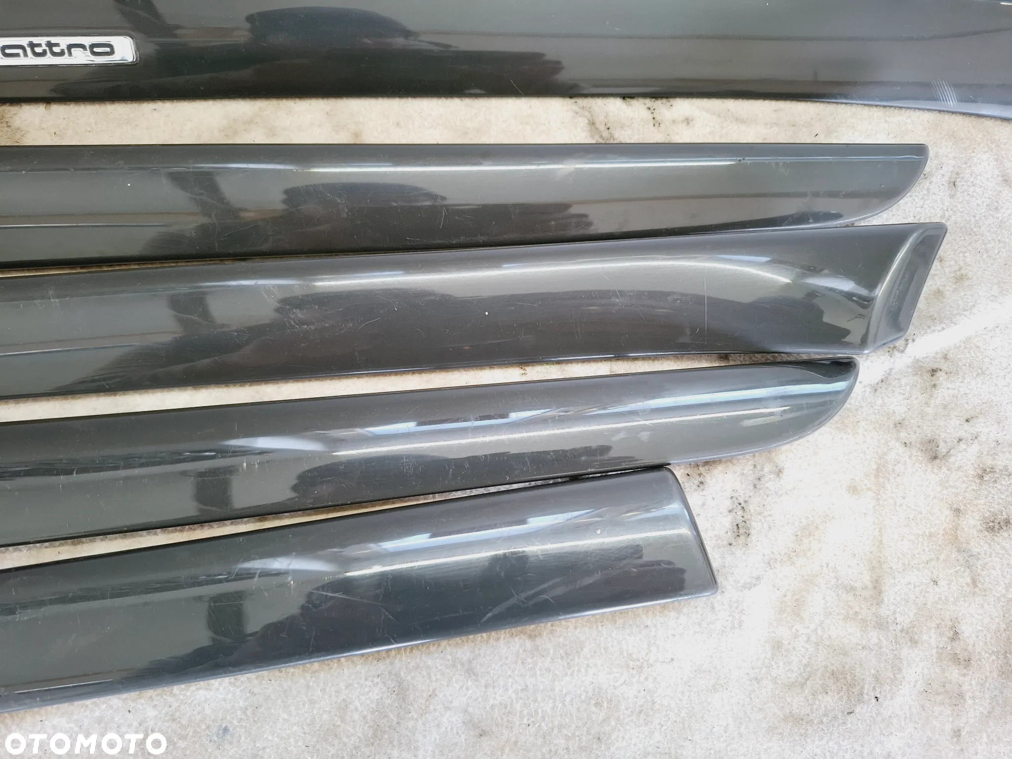Listwy Dekory Ozdobne Audi A4 B6 B7 Europa Quattro Swing - 8