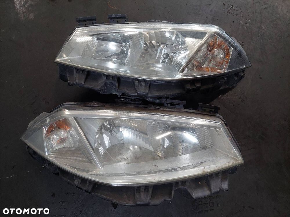 KOMPLETNY PRZÓD MASKA ZDERZAK LAMPA BŁOTNIK RENAULT MEGANE II NV676 - 2