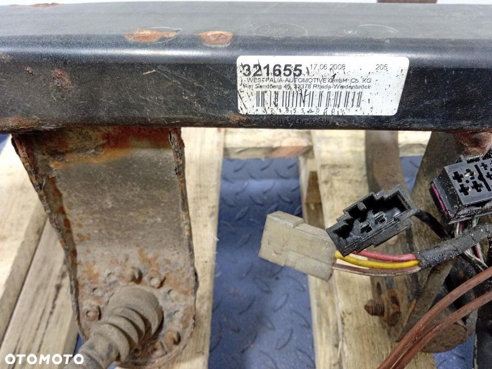 VW CADDY III 04- HAK DO PRZYCZEPY 321655 - 9