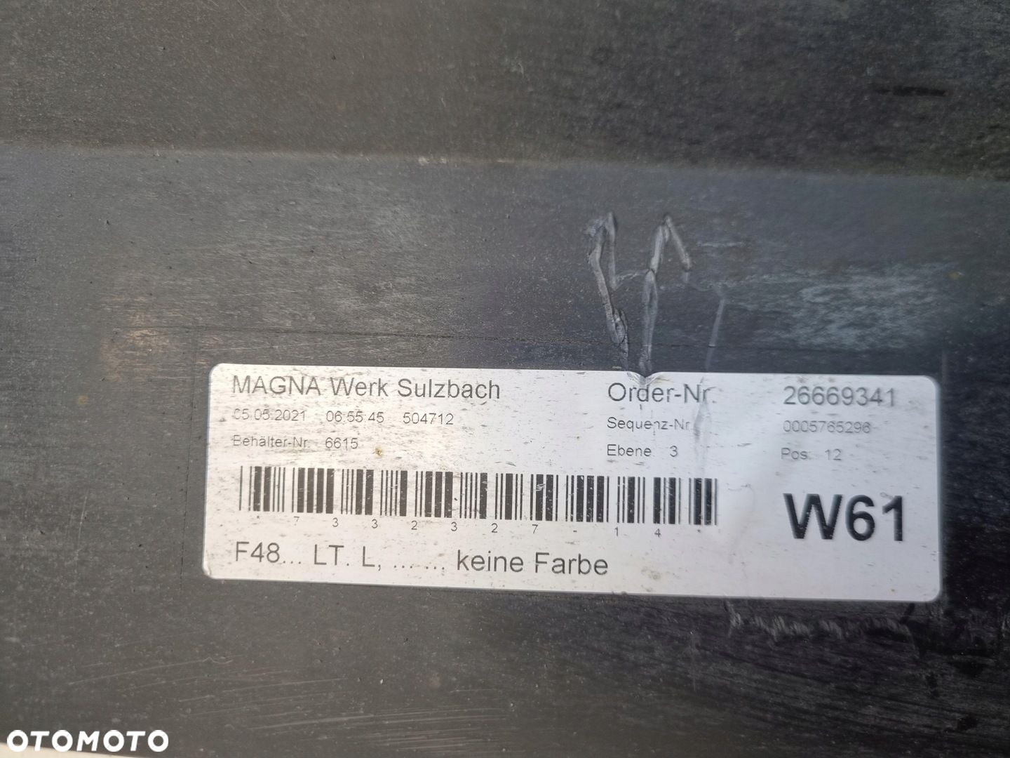 BMW X1 F48 Próg listwa nakładka progowa LEWA - 8