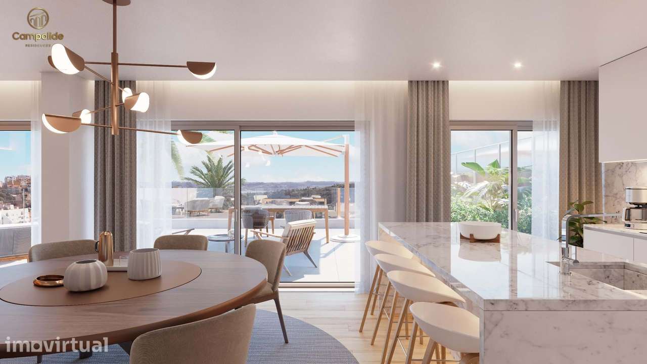 Apartamento T4 c/ Varandas e Parqueamentos em Campolide | Lisboa - Grande imagem: 3/21