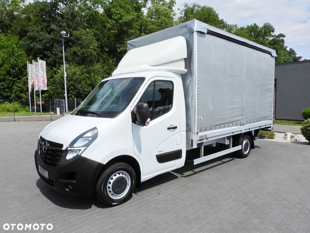Opel MOVANO PLANDEKA WINDA 8 PALET TEMPOMAT NAWIGACJA LEDY ASO PNEUMATYKA KLIMATYZACJA  165KM - 7