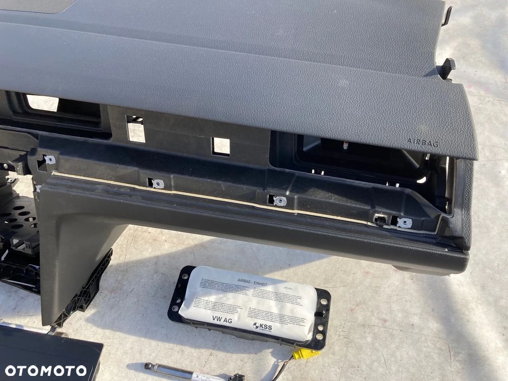 VW ARTEON 3G8 DESKA KONSOLA KOKPIT PULPIT PÓŁKA PARAPET PODUSZKI POWIETRZNE KIROWCY PASAŻERA KOLAN KOLANOWA PODUSZKA POWIETRZNA  AIRBAG SRS AIR BAG PASY PAS Oryginał NOWE NEW NEU NEV Okazja !!! - 8