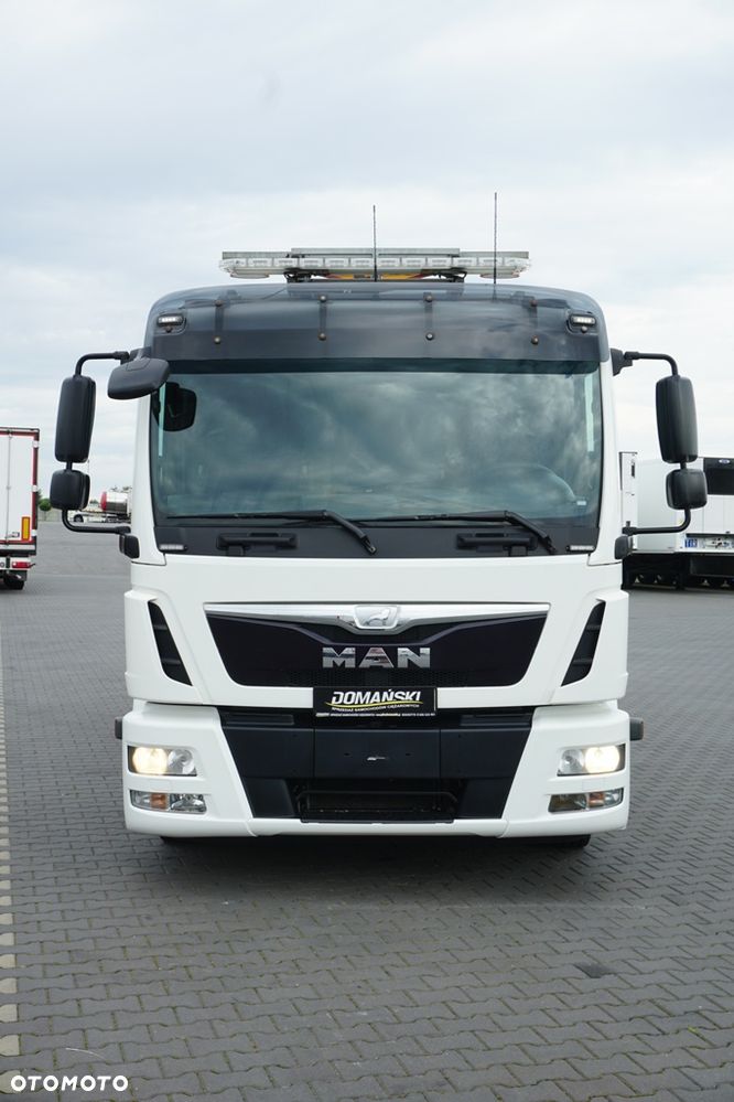 MAN / TGL / 12.250 / SKRZYNIOWY + HDS / FASSI F 65 / PILOT - 15