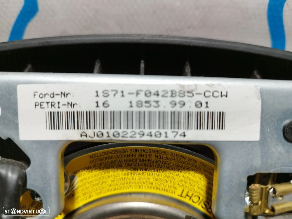 AIRBAG VOLANTE GUIADOR FORD MONDEO III 3 MK3 1S71F042B85CCW AJ01022940174 1S71-F042B85-CCW - 6