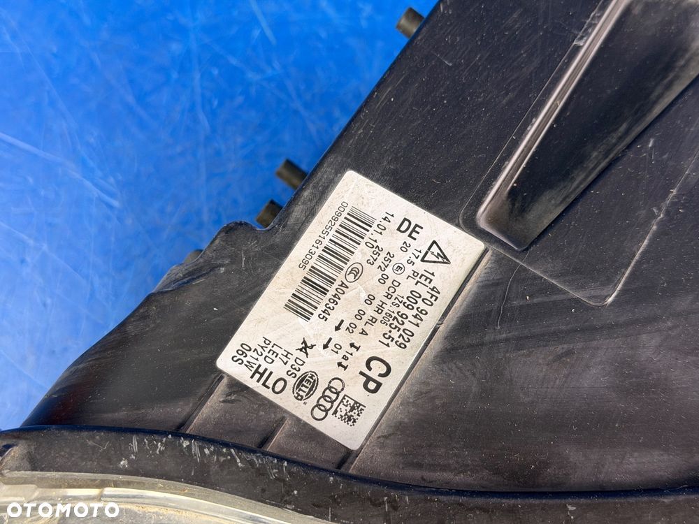 LEWY BI XENON LED AUDI A6 C6  EUROPA BDB HELLA - 3