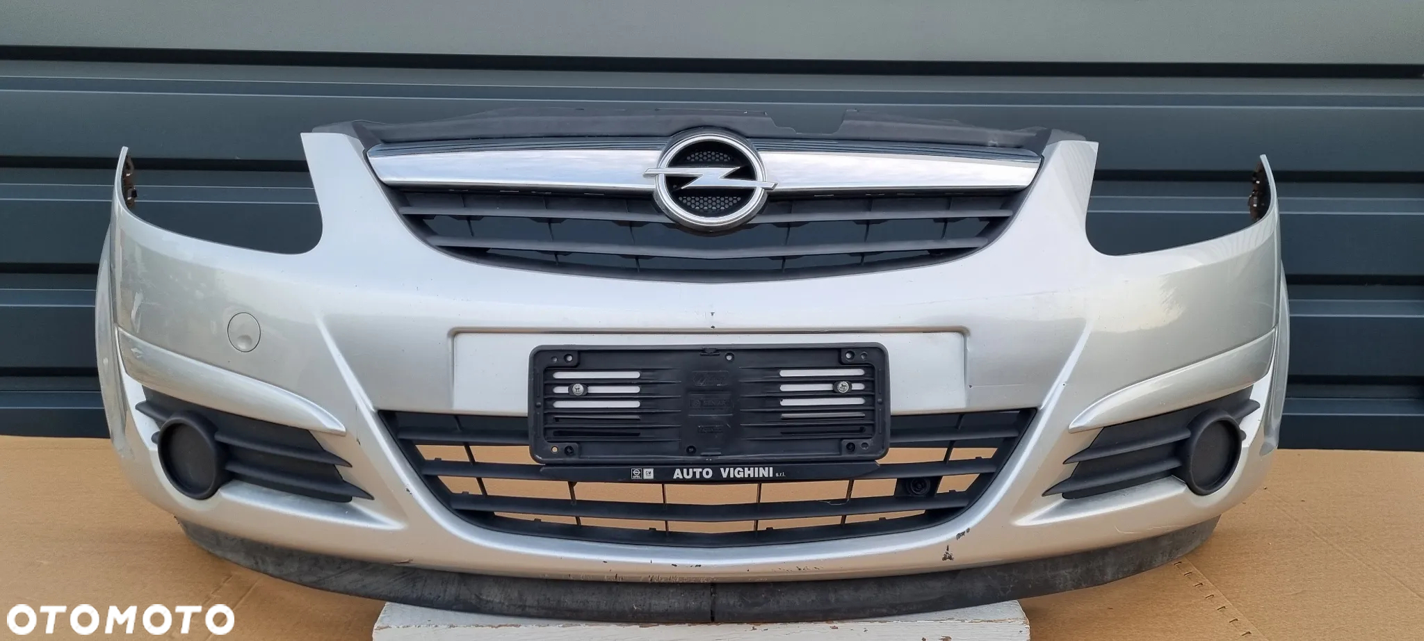 Opel Corsa D 06-10 zderzak przód oryginał MC240 - 2