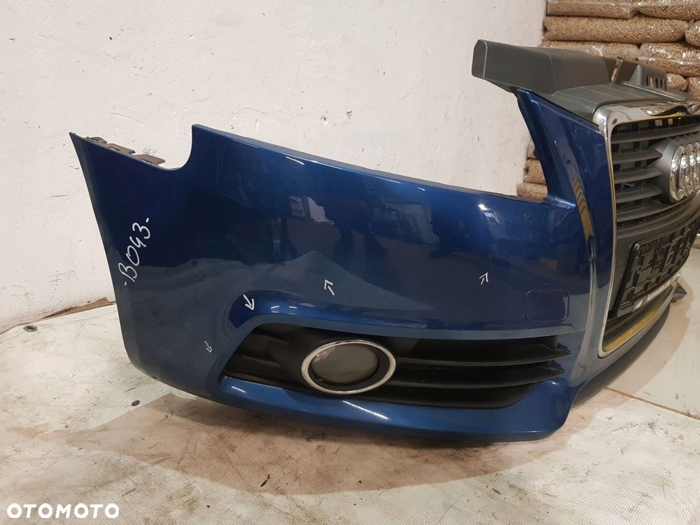 zderzak przód przedni audi a3 8p ii lift 08 rok s-line lx5v kompletny - 2
