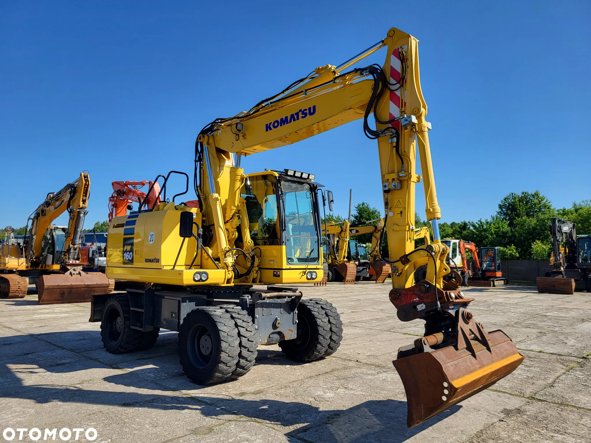 Komatsu PW 160 -10 spr z Niemiec - 7