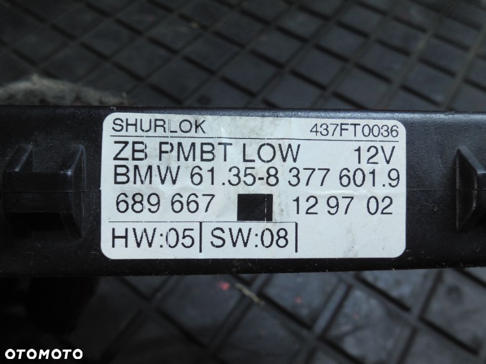 STEROWNIK MODUŁ KOMFORTU BMW 5 E39 689667 + WTYCZKI INSTALACJA - 2