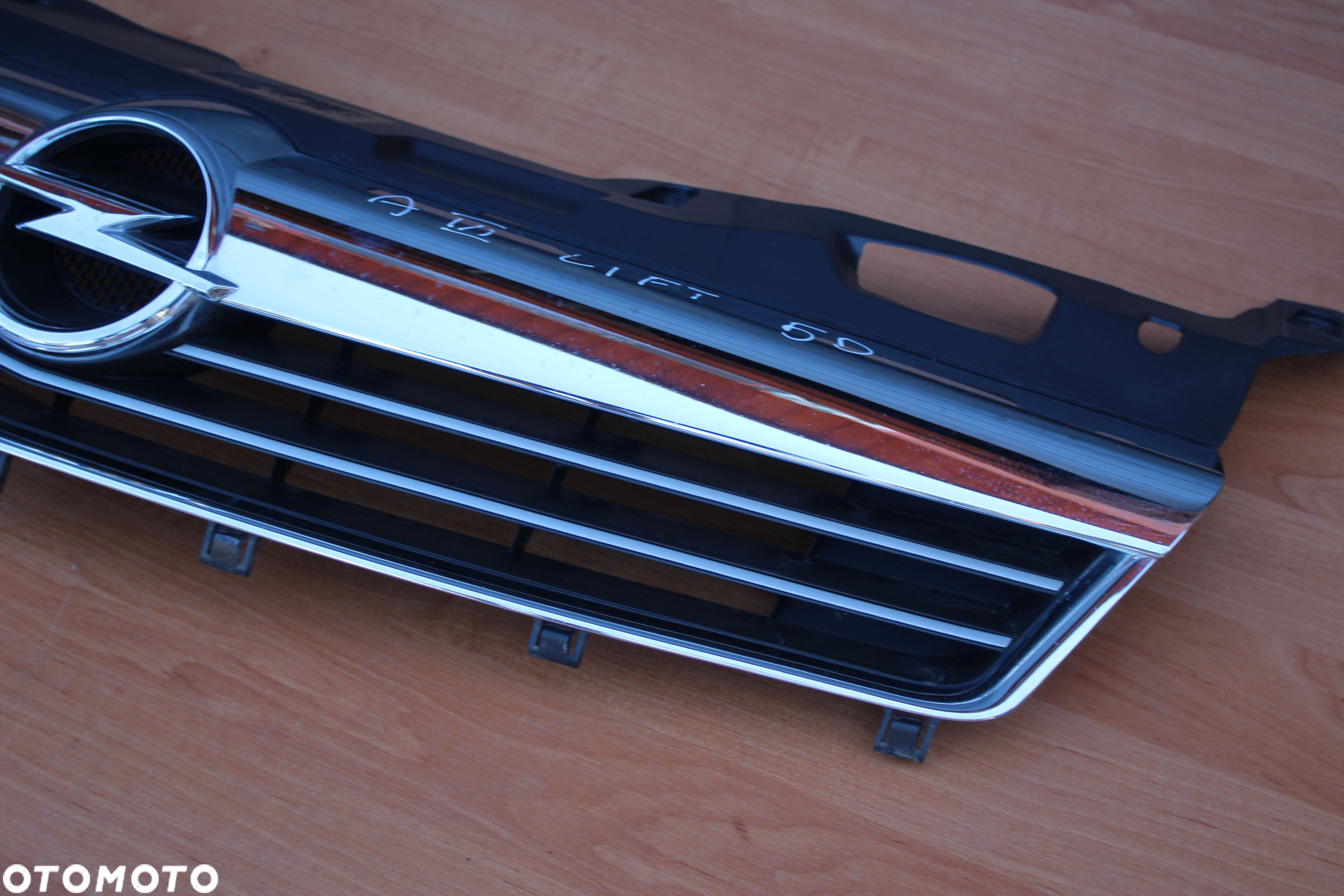 ATRAPA GRILL CHROM OPEL ASTRA H LIFT HATCHBACK KOMBI 5D EUROPA - 7