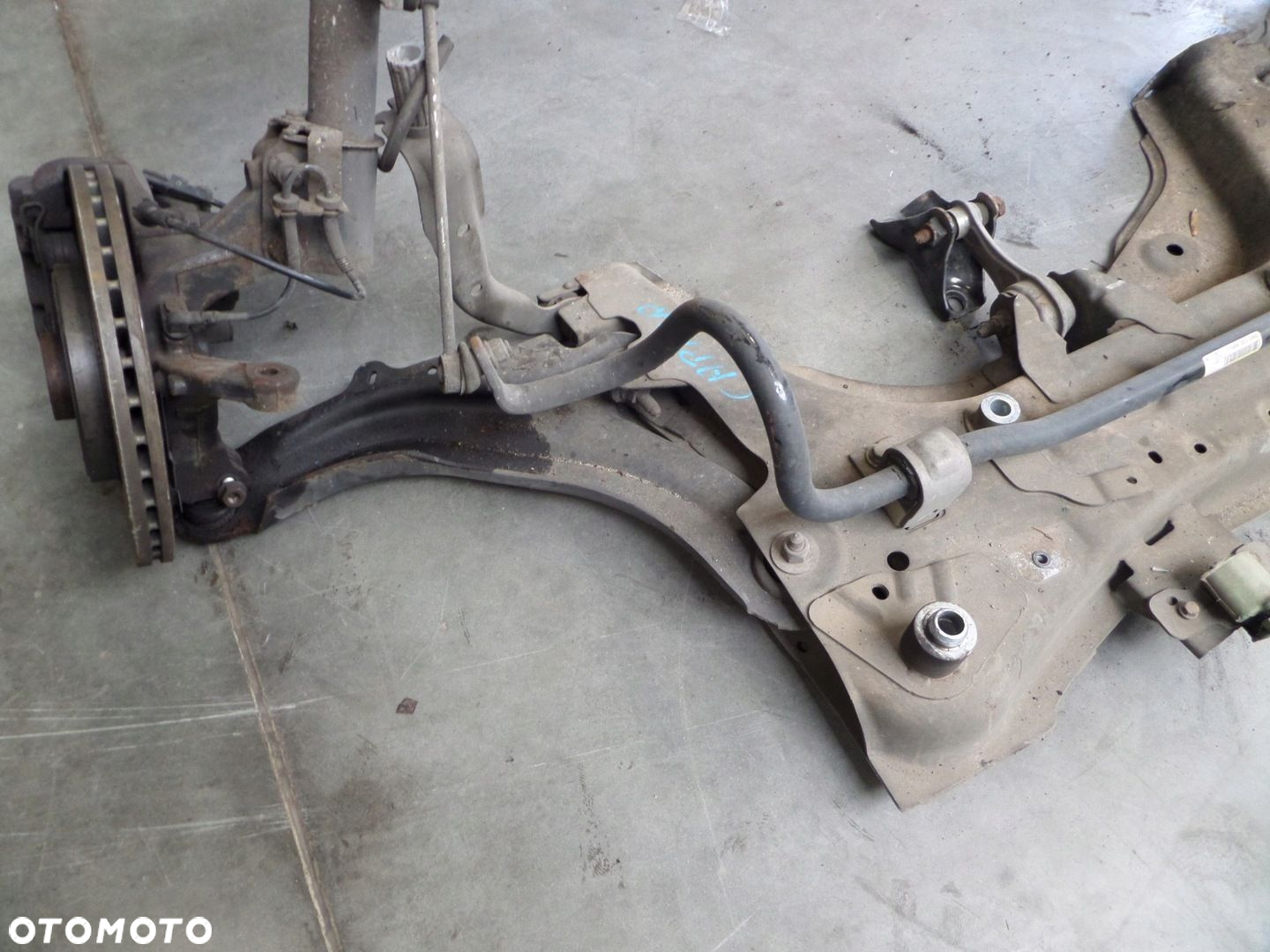 WÓZEK SANKI ZAWIESZENIE PRZÓD RENAULT CAPTUR LIFT 1,2 TCE 18R - 5