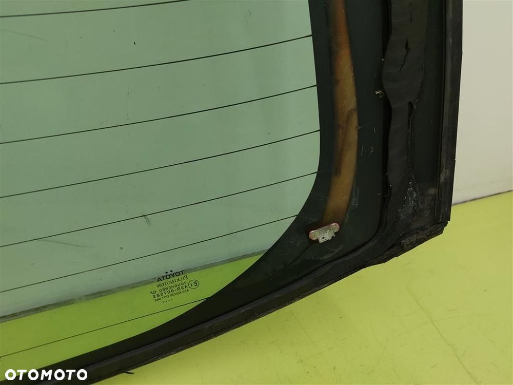 Szyba tylna tył PILKINGTON TOYOTA AURIS I 2006-2012 GRZANA ORYGINAŁ - 7