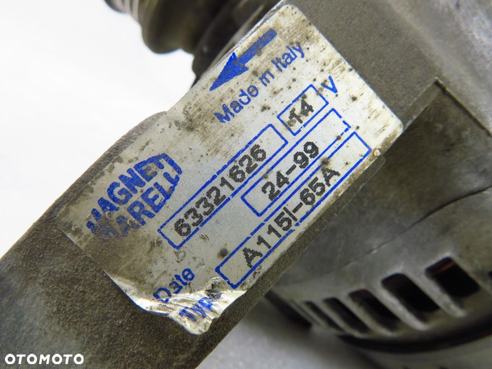 ALTERNATOR FIAT BRAVA 1.2 63321626 - 3