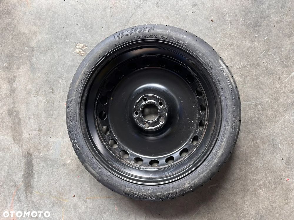 Koło dojazdowe Audi A4 B9 8W 8W0601027B 8W0601027 125/70 R19 - 8